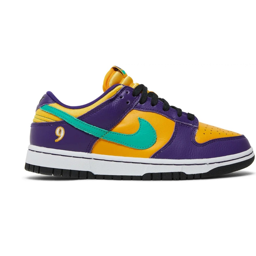 Nike Dunk Low LX Lisa Leslie Sparks Womens 8 Mens 6.5 Purple Gold DO9581-500